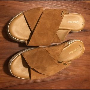 Calvin Klein Flatform Espedrilles Sandals